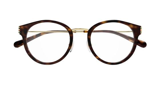 Gucci GG1885OA - Havana Gold, Acetate, Round frame