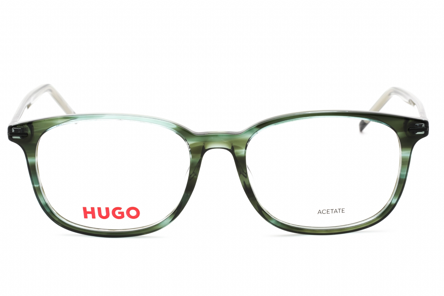HUGO HG 1171 - Green Horn, Metal, Rectangle frame