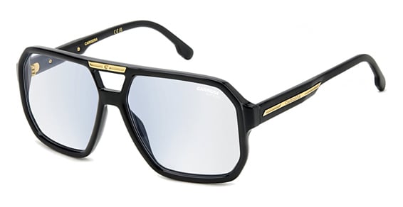 Carrera Victory C 01/BB - 2m2g6 Blk Gold B, Plastic, Aviator frame
