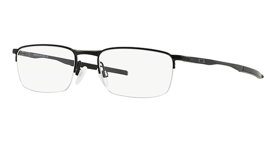 Oakley OX3174 BARRELHOUSE 0.5 - Matte Black, Metal, Rectangle frame
