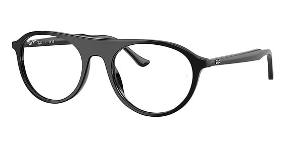 Ray-Ban RX5441 - Black, Plastic, Flat-Top frame