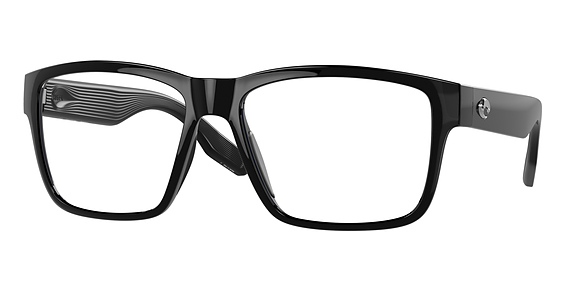 Costa Del Mar 6A9049V PAUNCH RX - Black, Acetate, Rectangle frame