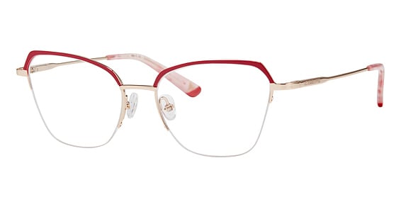 Liz Claiborne L 689T - Burgun Red, Other, Geometric frame