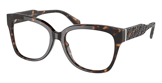Michael Kors MK4091 PALAWAN - Dark Tortoise, Plastic, Rectangle frame