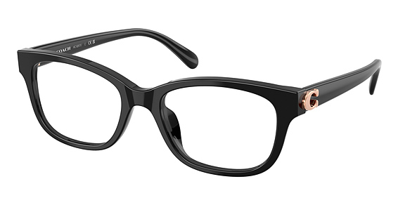 COACH HC6257U - Black, Plastic, Oval frame