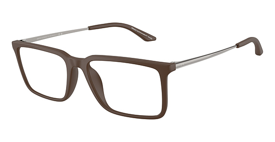Armani Exchange AX3141U - Matte Brown, Acetate, Rectangle frame