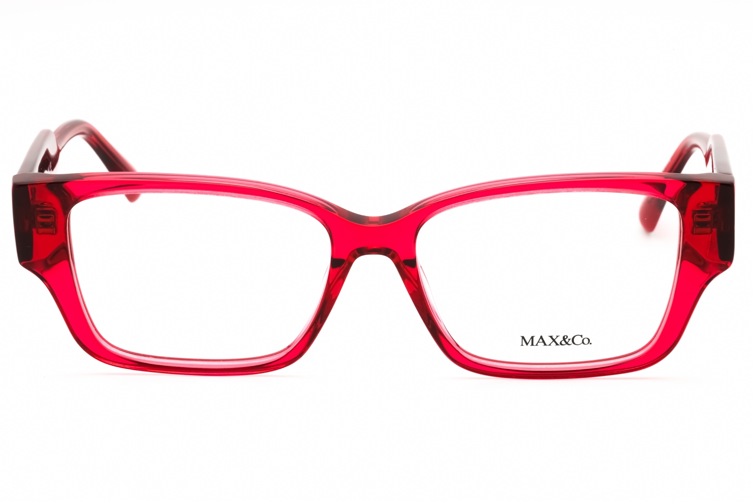 Max & Co MO5095 - Shiny RED, Acetate, Rectangle frame