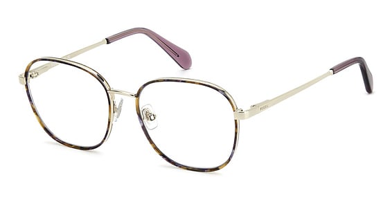 Fossil FOS 7181/G - Light Gold, Stainless Steel, Round frame