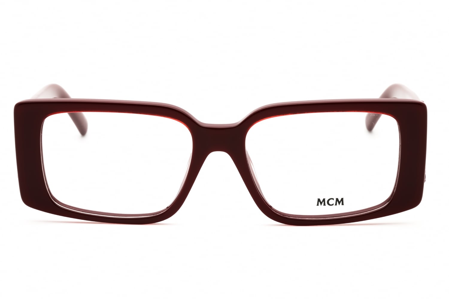 MCM MW5003 - Shiny Bordeaux, Acetate, Rectangle frame