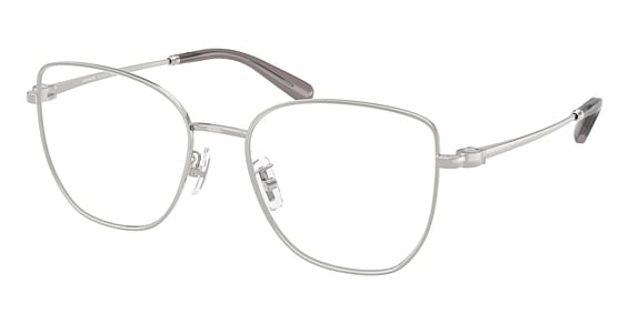 COACH HC5197D - Shiny Silver, Metal, Cat Eye frame