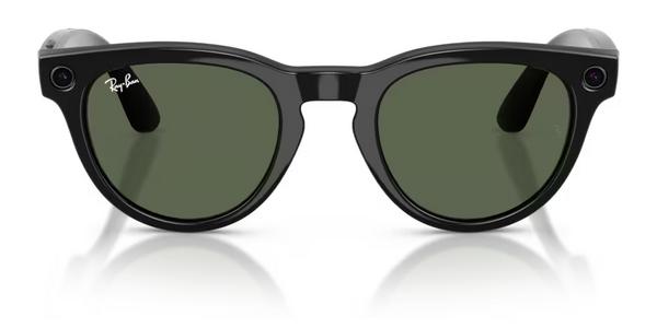 Ray-Ban RW4013F HEADLINER Meta Gen2 - Black, Plastic, Round frame