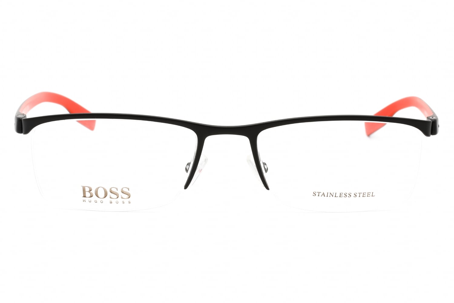 Hugo Boss 0610/N - Bkrt Crystal RED, Metal, Rectangle frame