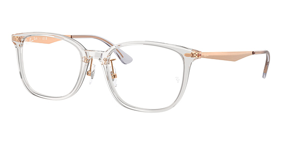 Ray-Ban RX5403D - Transparent Grey, Plastic, Oval frame