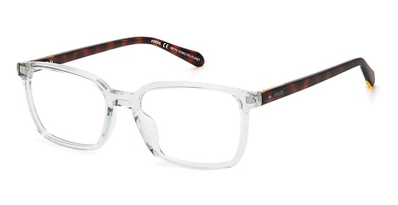 Fossil FOS 7130 - Crystal, Plastic, Rectangle frame