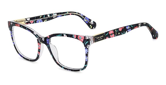 Kate Spade KS Carolan2G/US - Multic Gd, Acetate, Rectangle frame