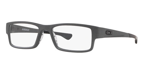 Oakley OX8046 AIRDROP - Satin Light Steel, Acetate, Rectangle frame