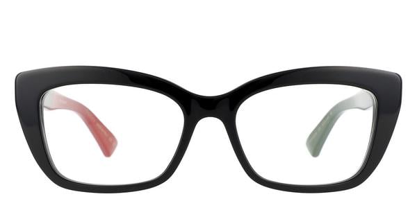 Gucci GG0165ON - Black, Acetate, Cat Eye frame