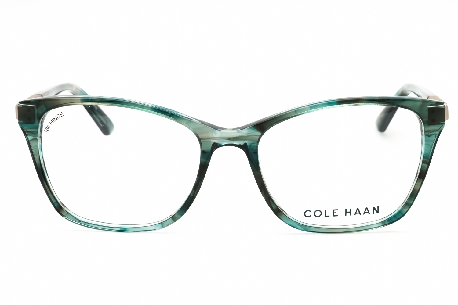 Cole Haan CH5049 - Teal Horn, Plastic, Rectangle frame