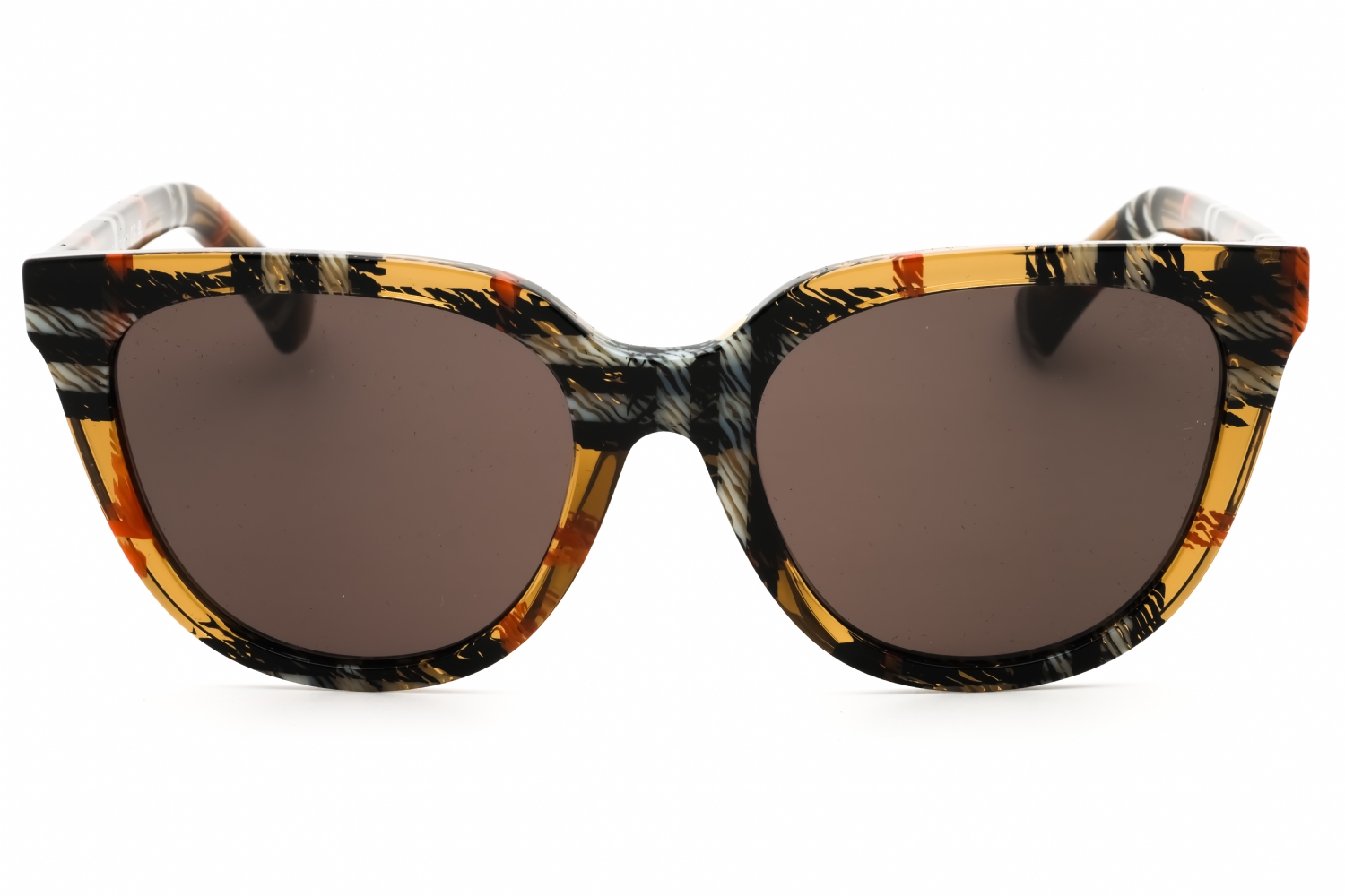 Kenneth Cole Havana with Gradient Brown Lenses KC1305 Opticontacts.com -- Kenneth Cole KC1305 main image 2