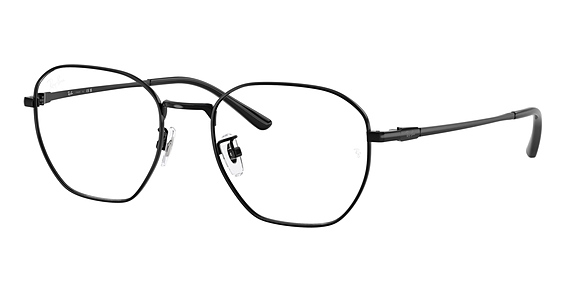 Ray-Ban RX8777D - Black, Titanium, Oval frame