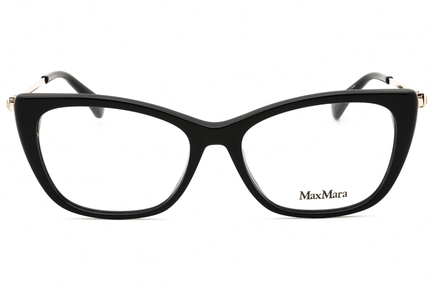 Max Mara MM5129 - Shiny Black, Acetate, Cat Eye frame