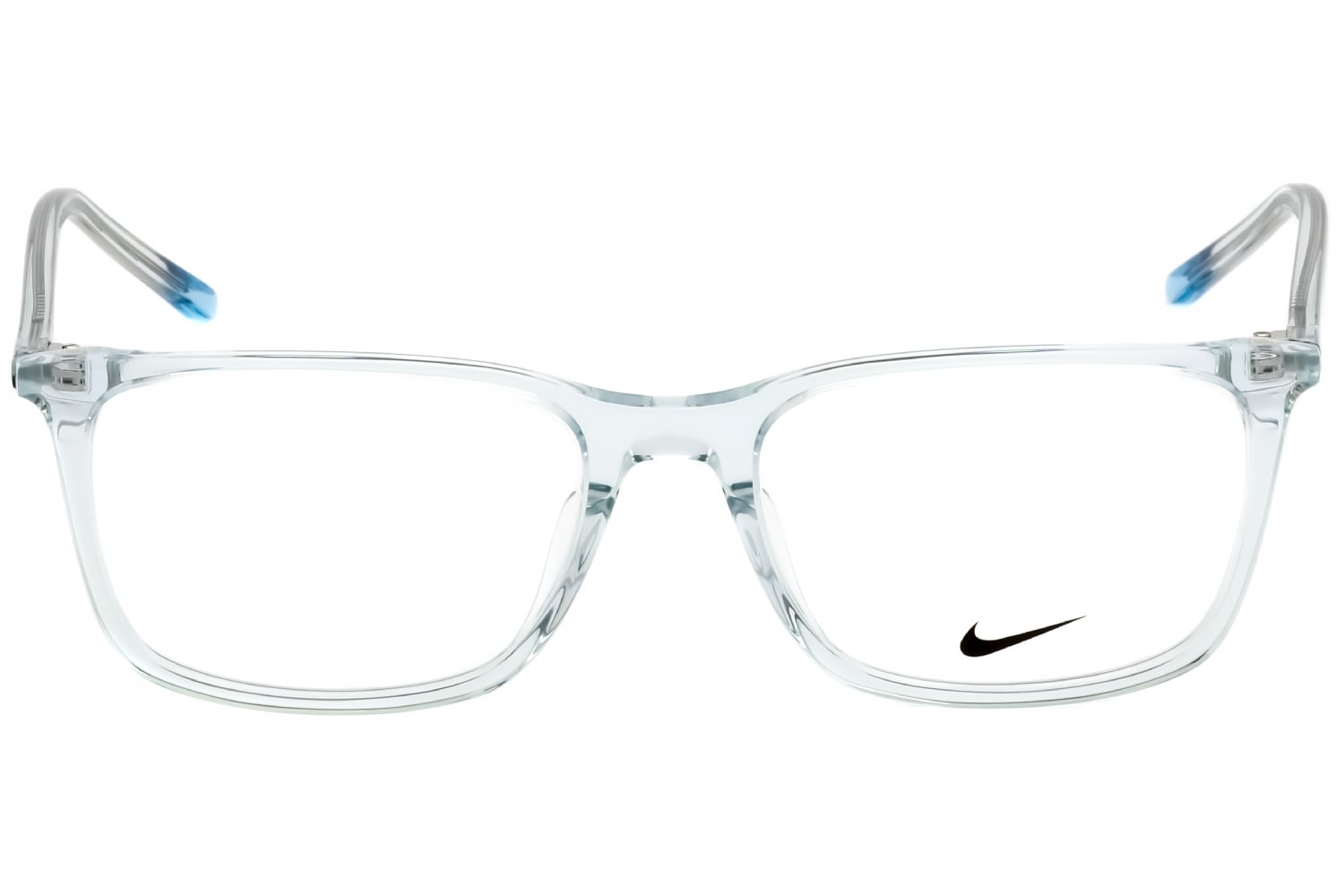 Nike NIKE 7254 - Glacier Blue, Plastic, Rectangle frame