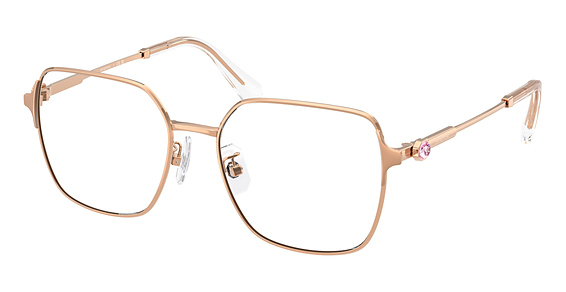 Swarovski SK1020D - Rose Gold, Metal, Oval frame