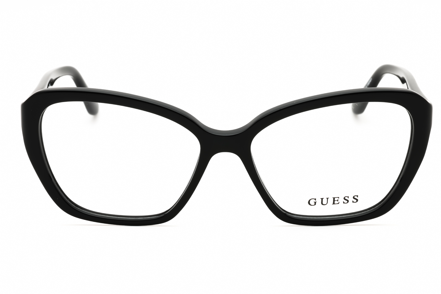 Guess GU50115 - Shiny Black, Acetate, Cat Eye frame