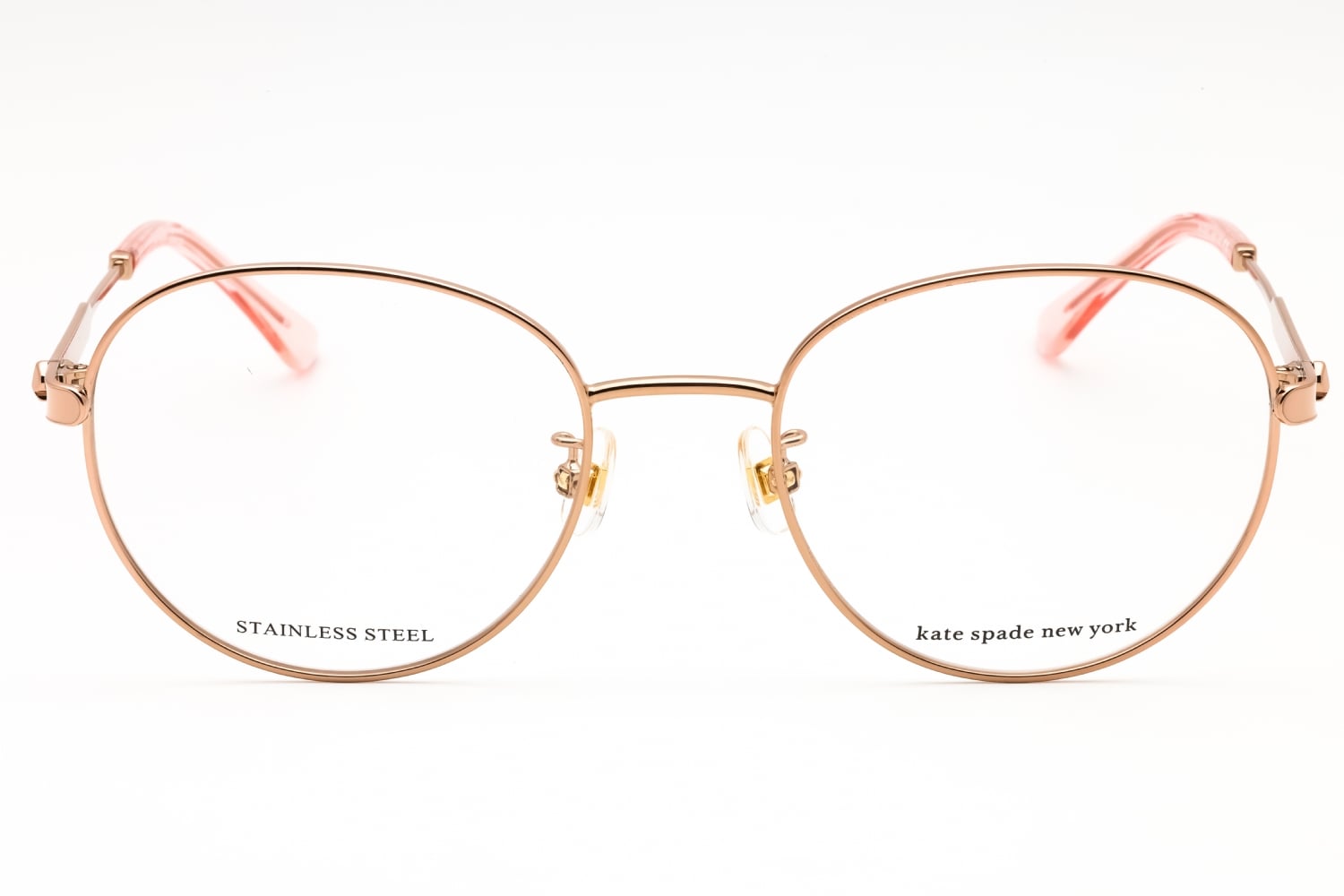 Kate Spade JALISA/F - RED Gold R, Metal, Round frame