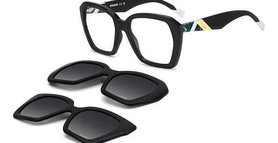 Missoni MIS 0222/C2 - 807wj Black, Plastic, Geometric frame