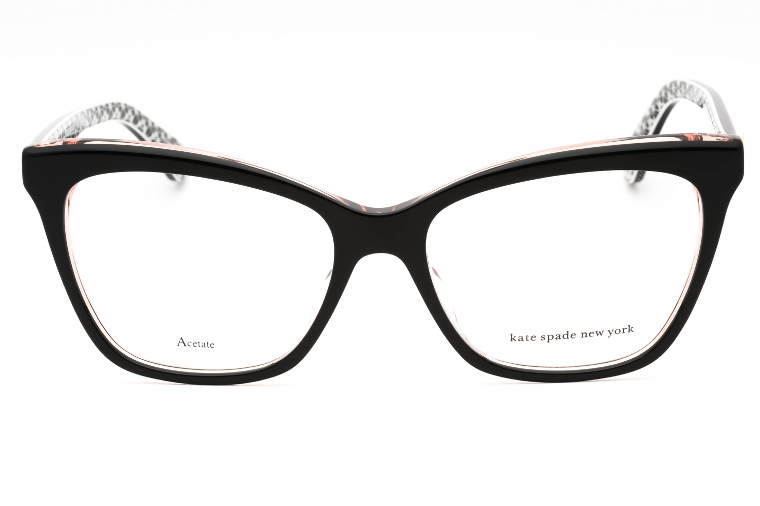 Kate Spade ADRIA - Black Pink, Mixed Materials, Cat Eye frame