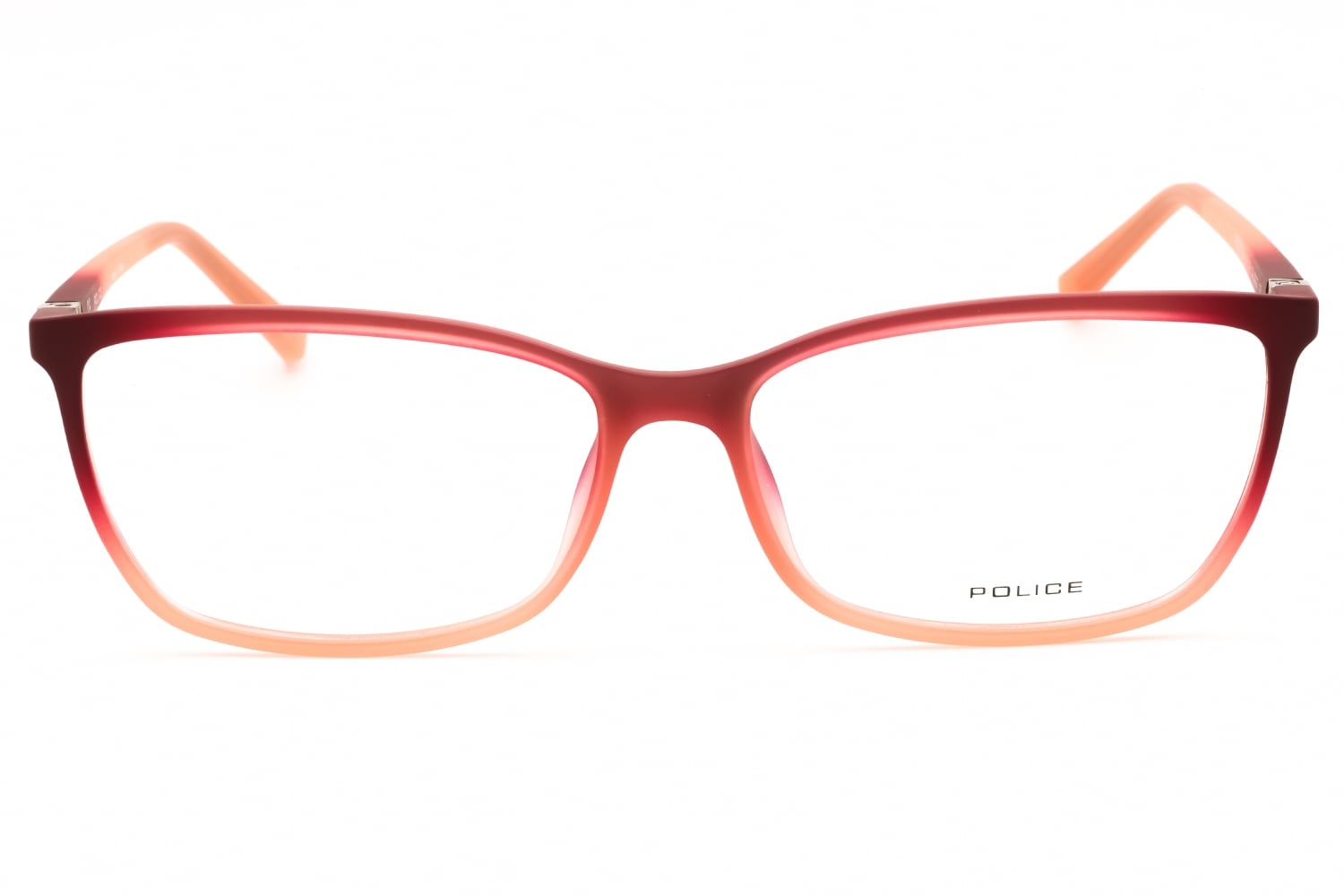 Police VPL196 - Semi Matt Transp.peach, Acetate, Rectangle frame