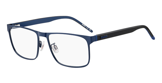 HUGO HG 1396/G/US - Matte Blue, Stainless Steel, Rectangle frame