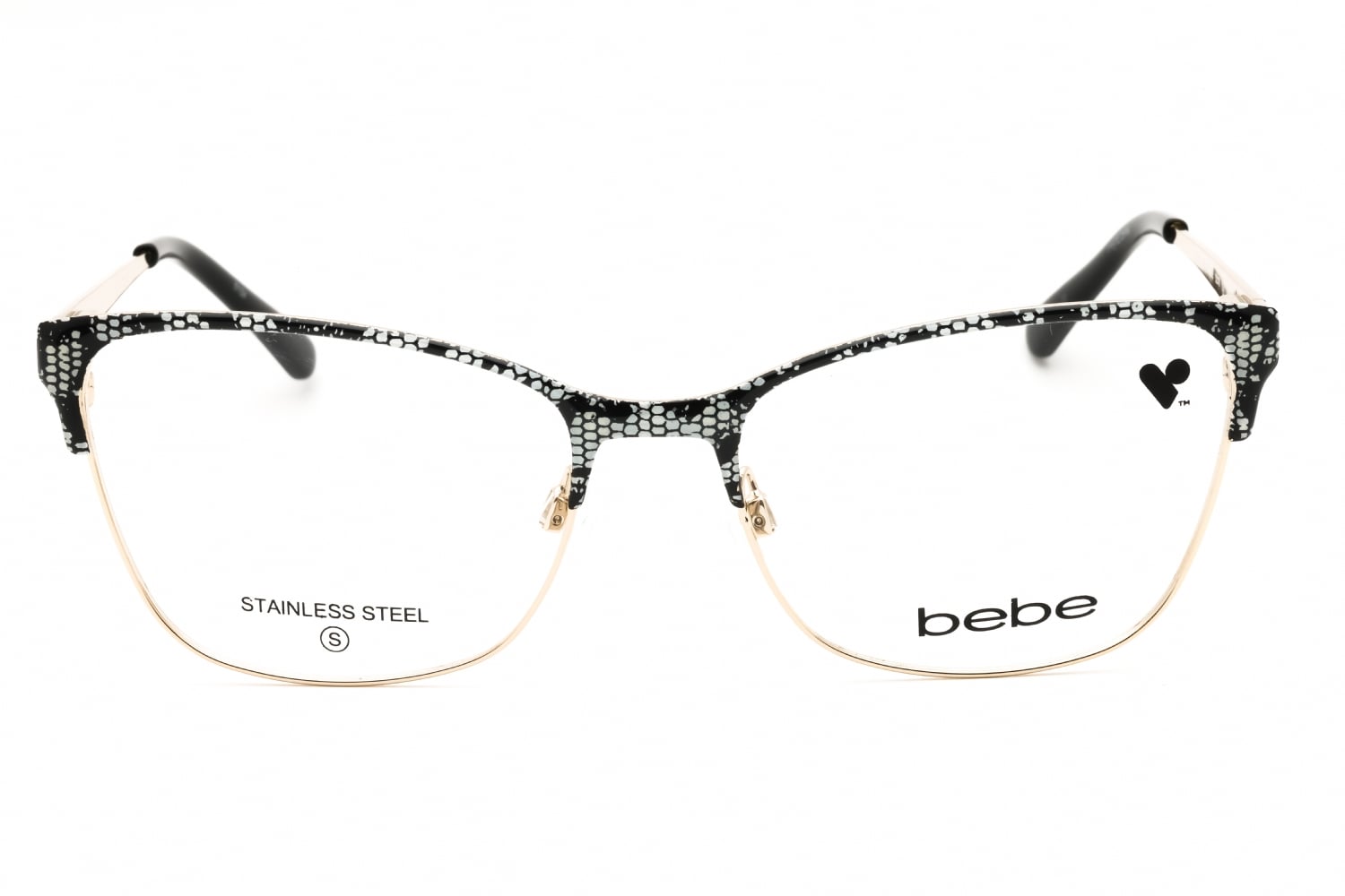 Bebe BB5221 - JET Lace, Metal, Cat Eye frame