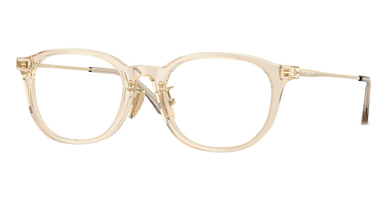 Vogue VO5713D - Transparent Caramel, Plastic, Oval frame