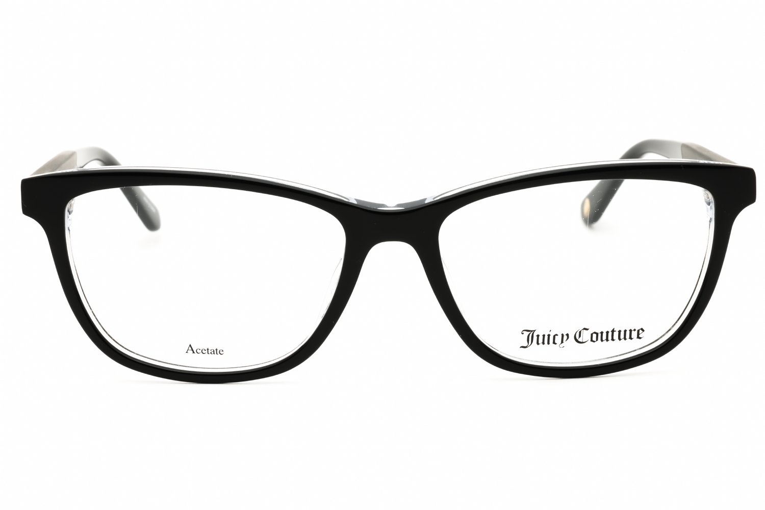 Juicy Couture JU 187 - Black, Plastic, Rectangle frame