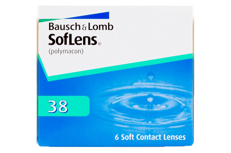 Contacts Lenses Box Front