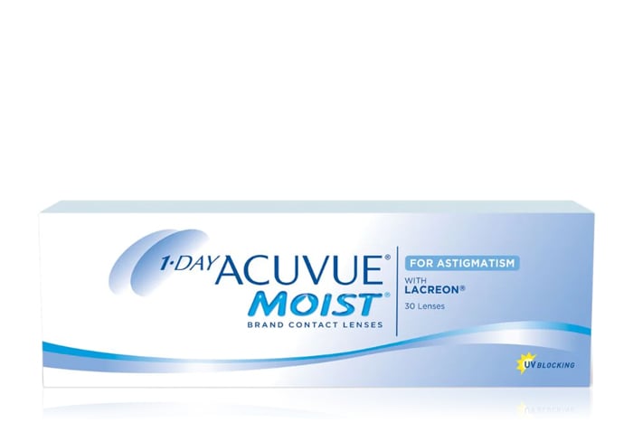 1-Day Acuvue Moist for Astigmatism 30 pack